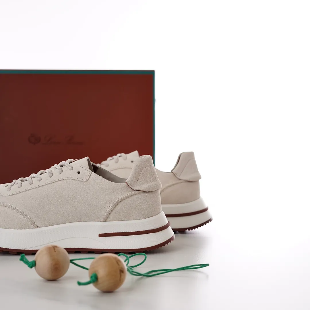 Factory price: 480💰 loro men's shoes💰iana/L men's shoes💰 Size: 38-45, customized 45 non-returnable Materials: The upper is made of elastic cloth for routing. Anti-fleece fabric is wrapped on the front and back to ensure stability. The back is equipped with a cushion to improve wearing comfort. Breathable mesh shoes. Elastic cloth inner𥚃 latex mesh insole. Sole I Men's Shoes💰Foam Combination T Men's Shoes💰U Outsole